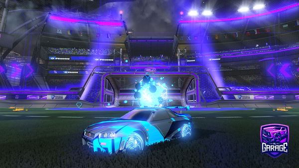 A Rocket League car design from eveni11