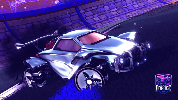 A Rocket League car design from -Goose-