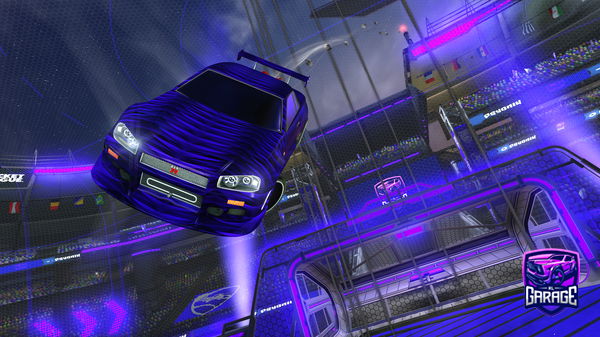 A Rocket League car design from Bcracked1