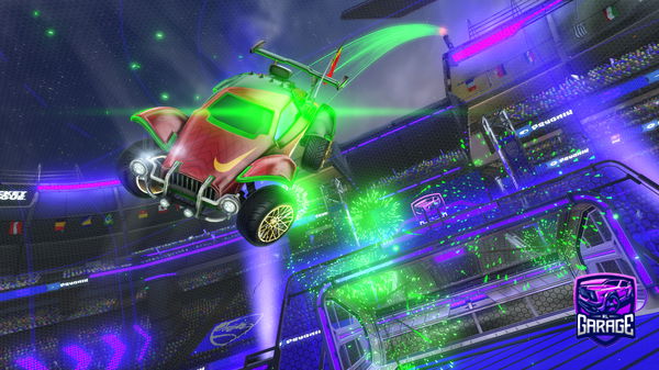 A Rocket League car design from ArxenicRL