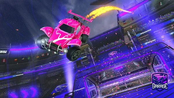 A Rocket League car design from theknight3543