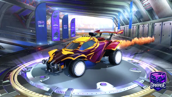 A Rocket League car design from ItXJoseanX