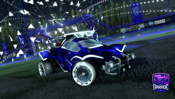 A Rocket League car design from Mickael095
