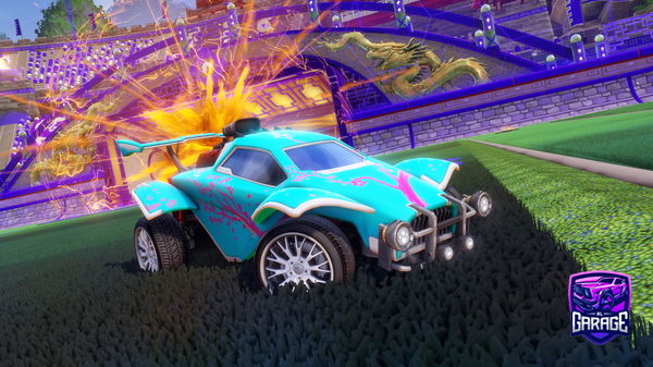 A Rocket League car design from Genszn-