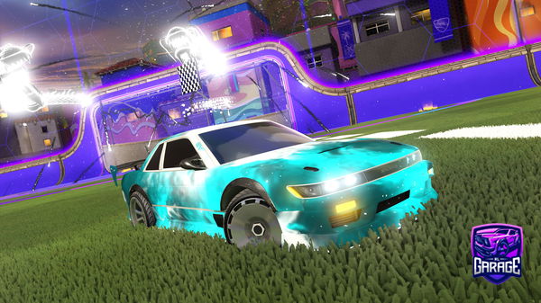 A Rocket League car design from galaxy10