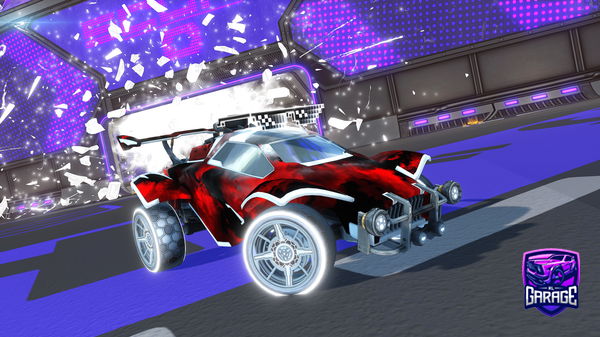 A Rocket League car design from Hillbilly123