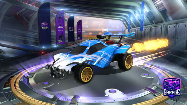 A Rocket League car design from TrippGamze