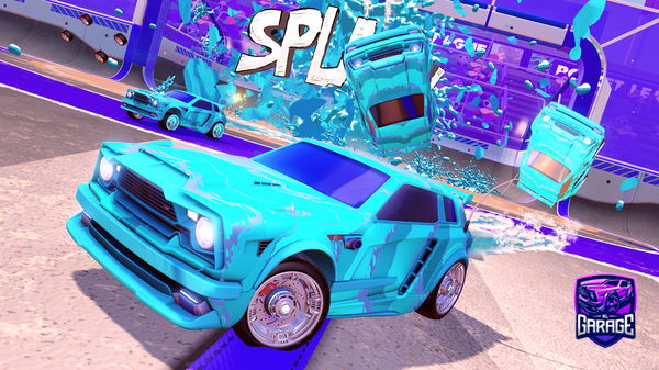 A Rocket League car design from xrimed