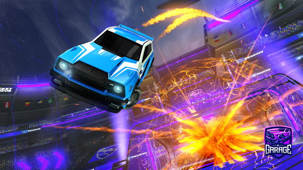 A Rocket League car design from jxsyzo