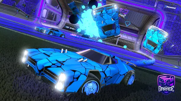 A Rocket League car design from Kaktus189