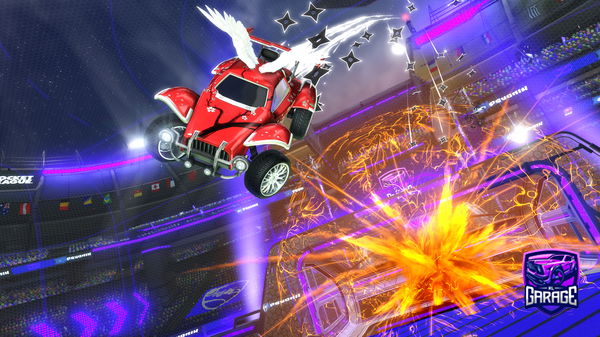 A Rocket League car design from HungarianBoy