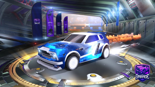 A Rocket League car design from Al-mzani