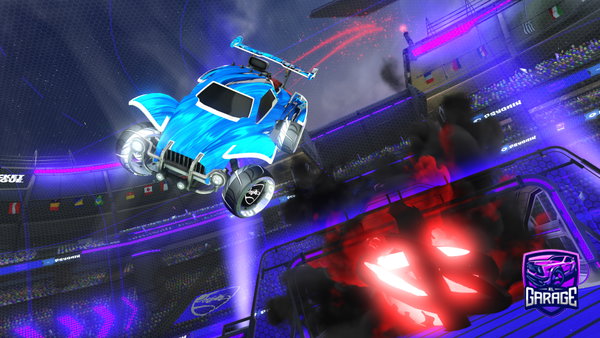 A Rocket League car design from trylerr