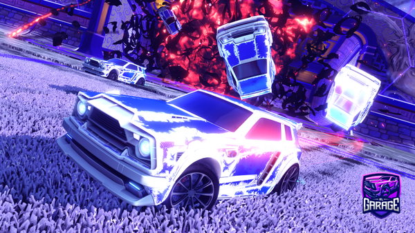 A Rocket League car design from ElectedCandle80