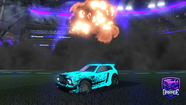 A Rocket League car design from willarcs135