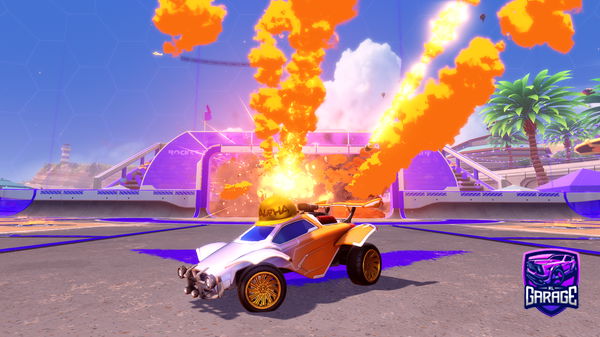 A Rocket League car design from Clixiqui