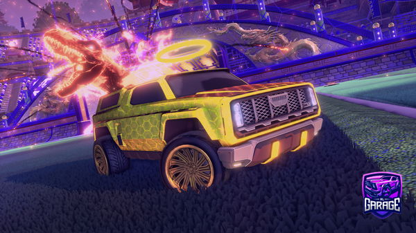 A Rocket League car design from Ayadsuper