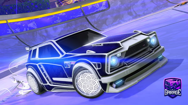 A Rocket League car design from xXcharliesanortXx