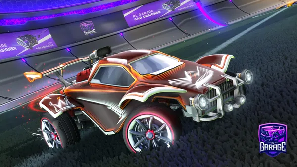 A Rocket League car design from HockeyGar27