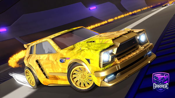 A Rocket League car design from Bimpster