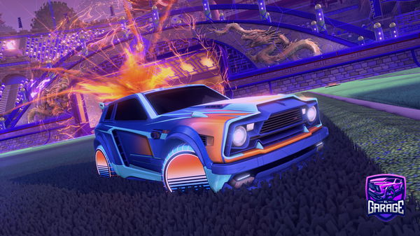 A Rocket League car design from fdbyurok