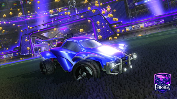 A Rocket League car design from DarkitaGG09