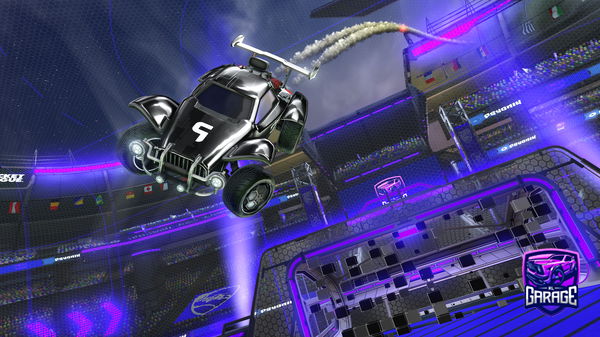 A Rocket League car design from GlitchZebra_duneraca