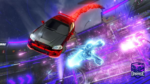 A Rocket League car design from Mhammed343