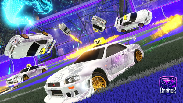 A Rocket League car design from CuddlyStoat863