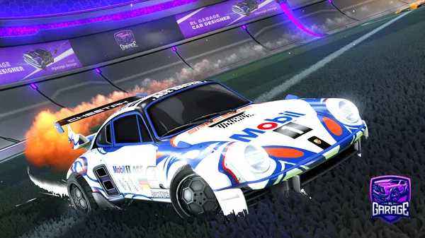 A Rocket League car design from lomono