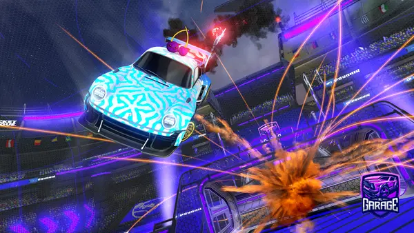 A Rocket League car design from l0rdsrul3