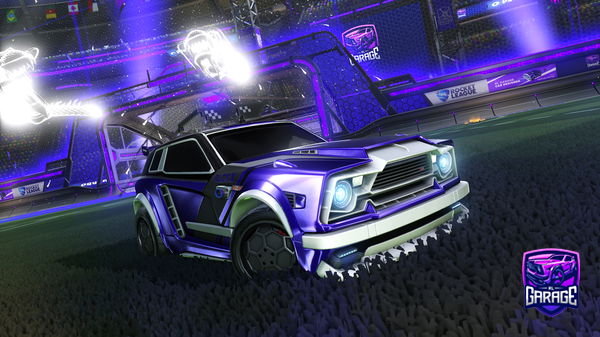 A Rocket League car design from rustyman83