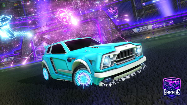 A Rocket League car design from Giovanni79