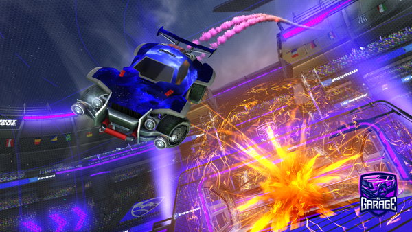A Rocket League car design from souteudaddyG