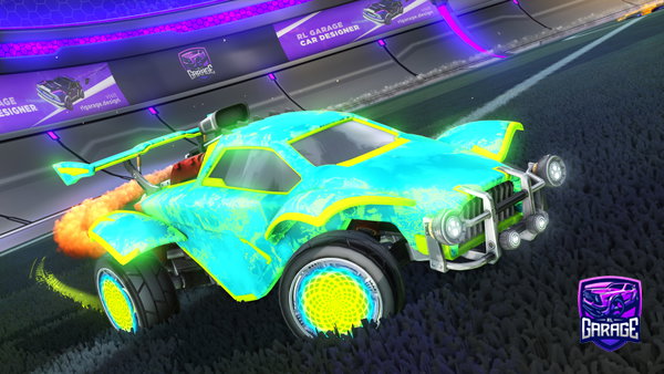 A Rocket League car design from Alight0_SwEAT-_-