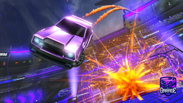 A Rocket League car design from hussgh148