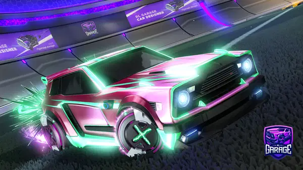 A Rocket League car design from TheCurtisTC