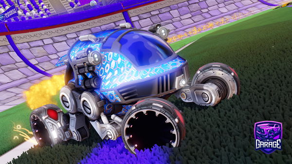 A Rocket League car design from Firespeedspace