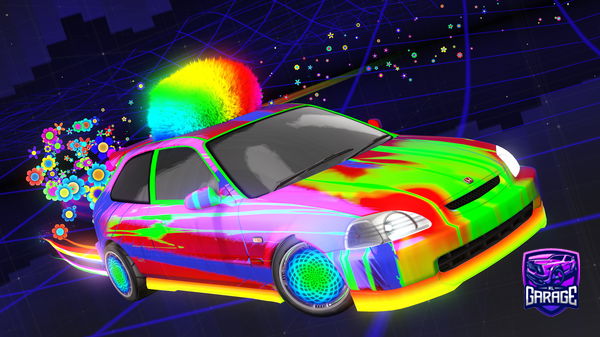 A Rocket League car design from ERJUN