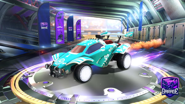 A Rocket League car design from STL-QUASAR