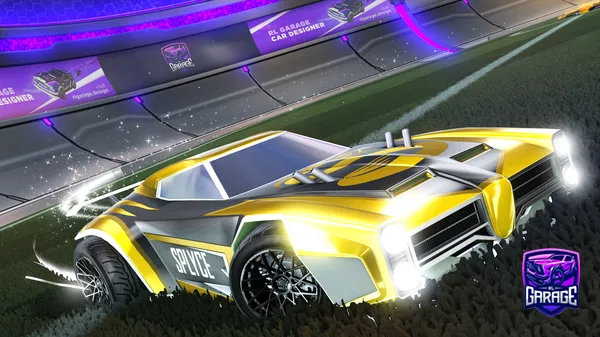 A Rocket League car design from Sharkie-Boy