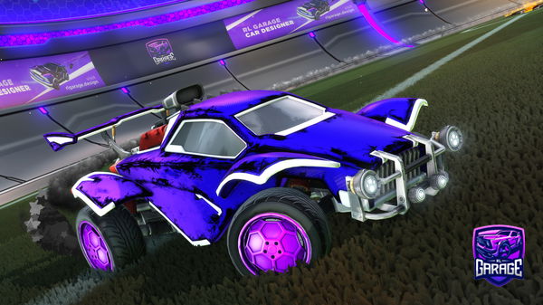 A Rocket League car design from TrulyKuzo