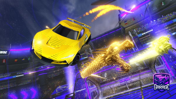 A Rocket League car design from ThugZeckromZLX