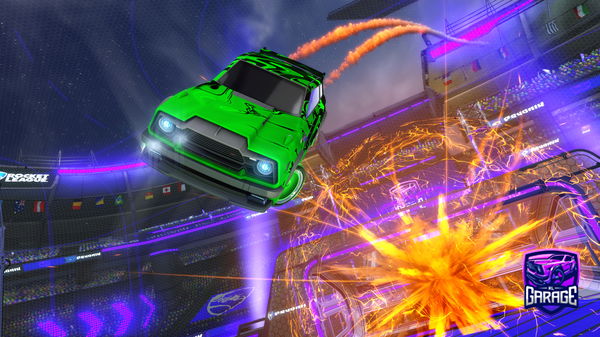 A Rocket League car design from ChiefXtreme