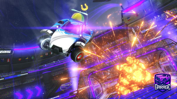 A Rocket League car design from Luvsuft