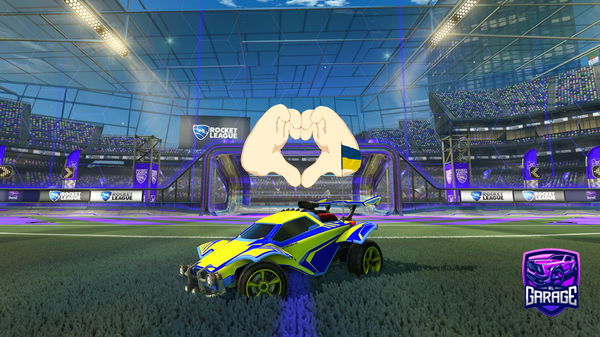 A Rocket League car design from Snarka