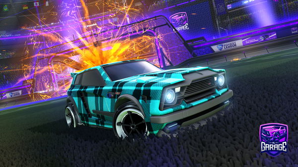 A Rocket League car design from wategaming