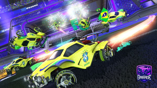 A Rocket League car design from Matheus9013