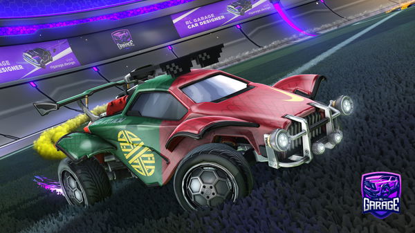 A Rocket League car design from stunzeed669