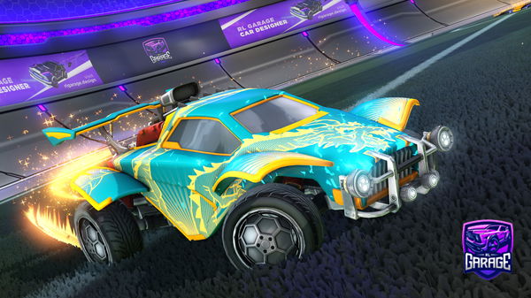 A Rocket League car design from S1Auron